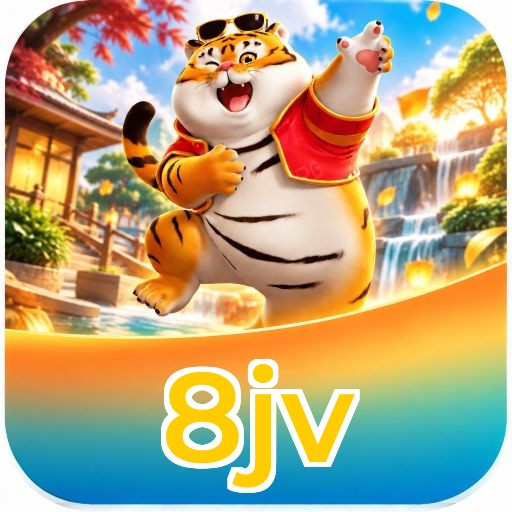 Logo 8jv Cassino Online Brasil